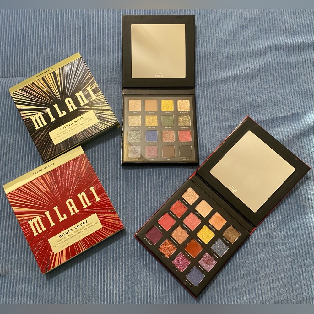[Pair] ⭐️MILANI: Gilded Noir & Gilded Rogue Palettes